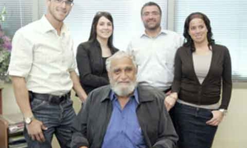 הלפרין וילדיו המנהלים בחברה המשפחתית [צילום: יח"צ]