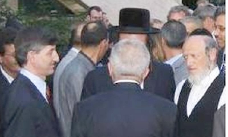 משי-זהב (מימין) ופיאד (עם הגב)[צילום: ישראל מידד]