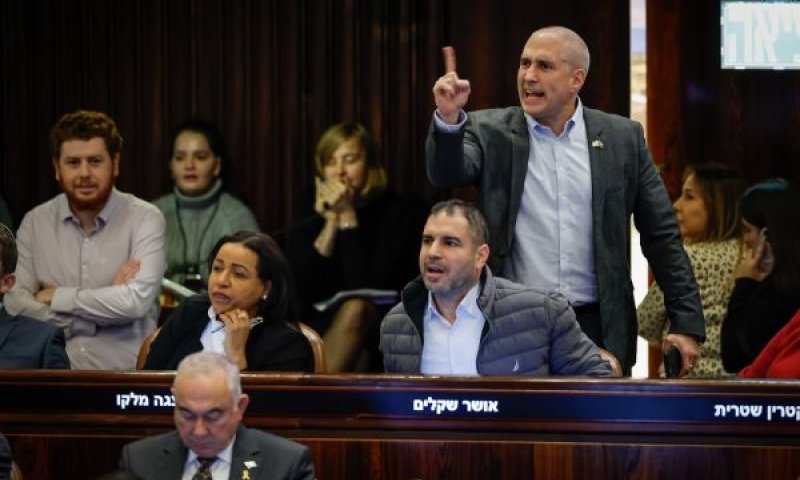 מילביצקי באחד מדיוני המליאה [צילום: נועם מושקוביץ/דוברות הכנסת]