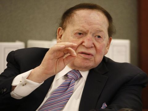 אדלסון. "דורס" את ידיעות [צילום: AP Photo/John Locher]