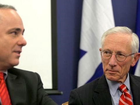 פישר ושטייניץ [צילום: פלאש 90]