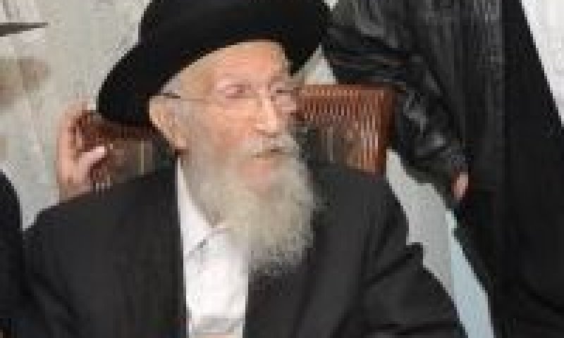 הרב לפקוביץ'. "כל גאוותם של ראשי המדינה וגבורתם וכוחם היה לבוז" [צילום: עידן יוסף]