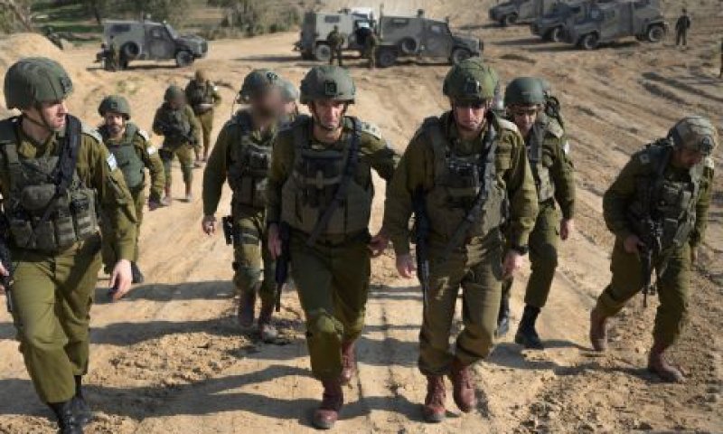 רא"ל הלוי ברצועה [צילום: דובר צה''ל]