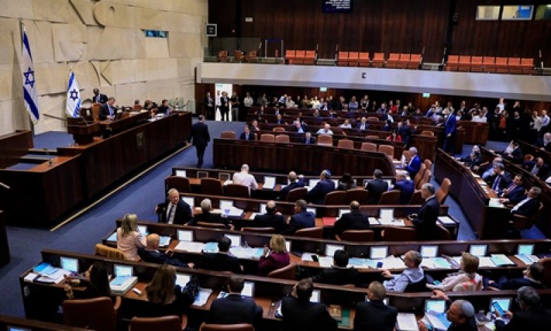 מליאת הכנסת, הערב [צילום: הדס פרוש, פלאש 90]