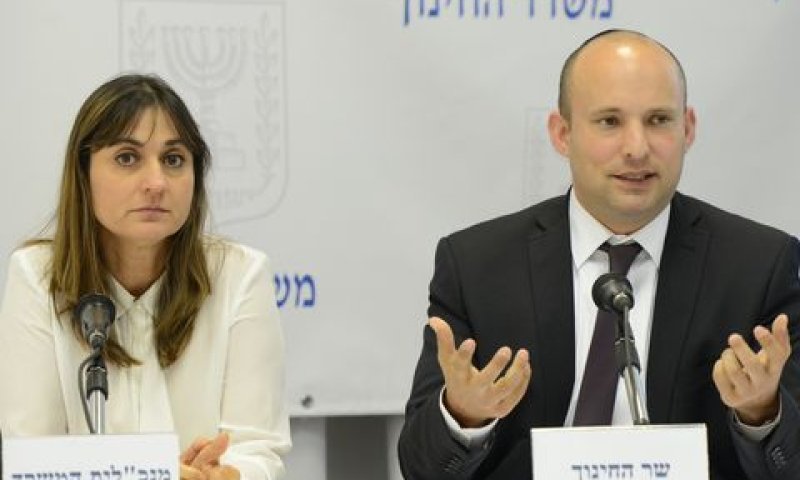 נפתלי בנט, מיכל כהן [צילום: חורחה נובנומיסקי]