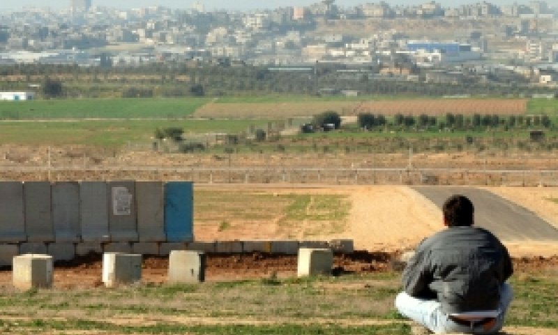 מבט ממזרח על רצועת עזה [צילום: פלאש 90]