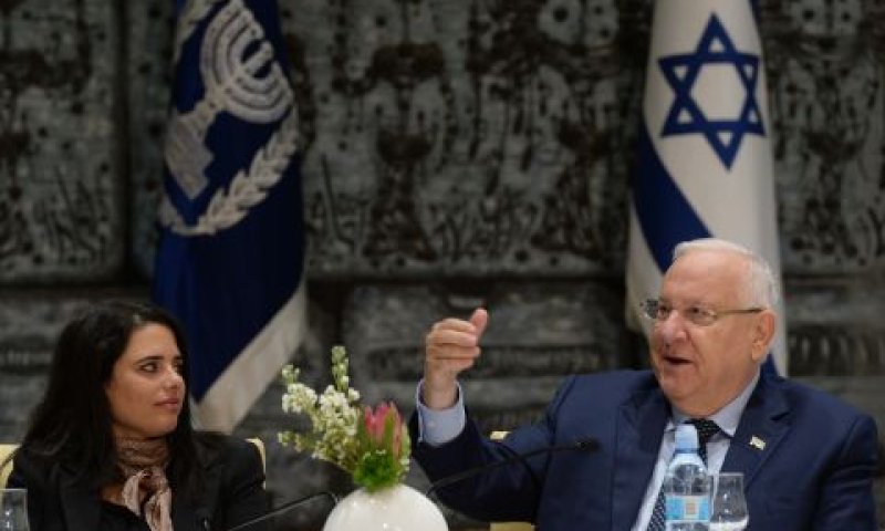 ריבלין ושקד. החלטה משותפת [צילום: חיים צח, פלאש 90]