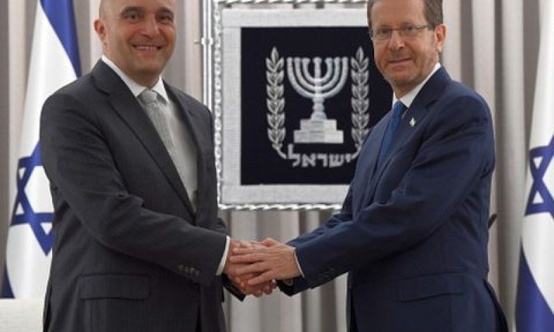 השגריר פרדריק ז'ורנס. מזהיר ממלחמה אזורית [צילום: חיים צח/ לע"מ]