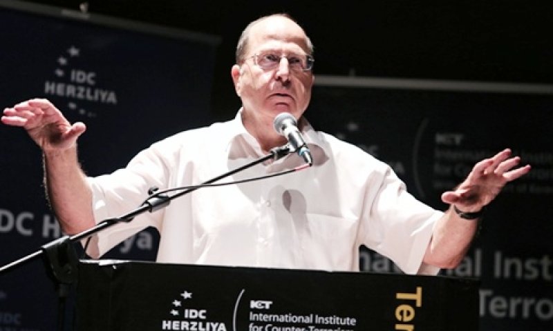 יעלון. המשטר הסורי מאתגר את הסדר העולמי [צילום: סטודיו עדי כהן צדק]