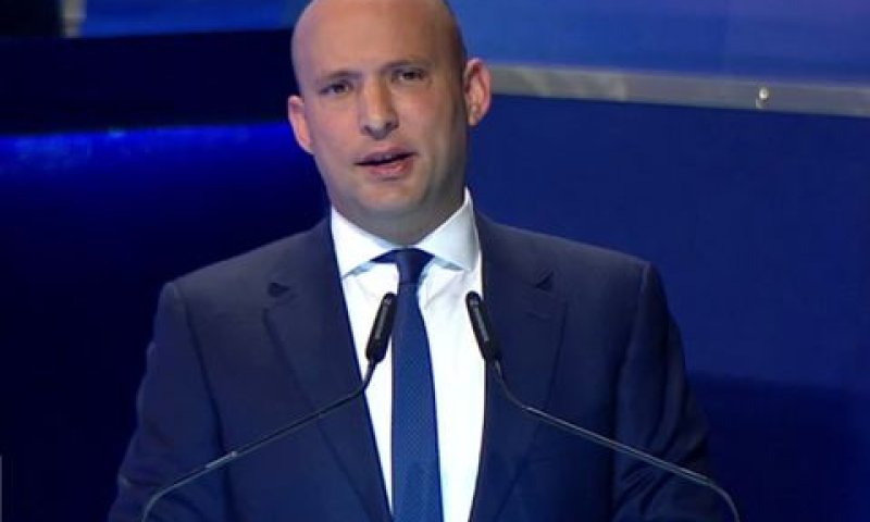 בנט. למצוא פתרון לשאלת היהדות [צילום: מן הטלוויזיה]