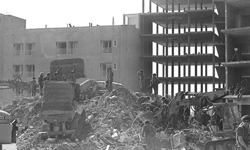 המטען שהתפוצץ היה במשקל 50 ק"ג לפחות [צילום: מיקי שוביץ/לע"מ]