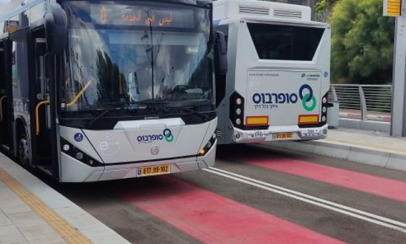 המטרונית בתוואי החדש
