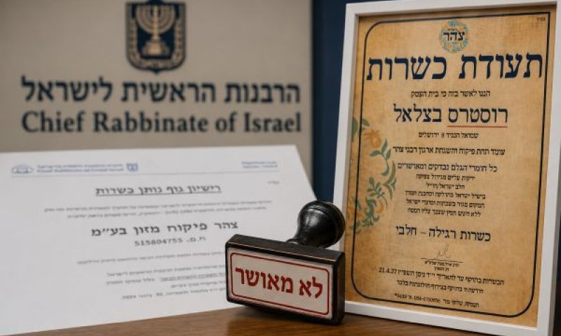הרישיון לצהר הסתבך בתוך הרבנות הראשית