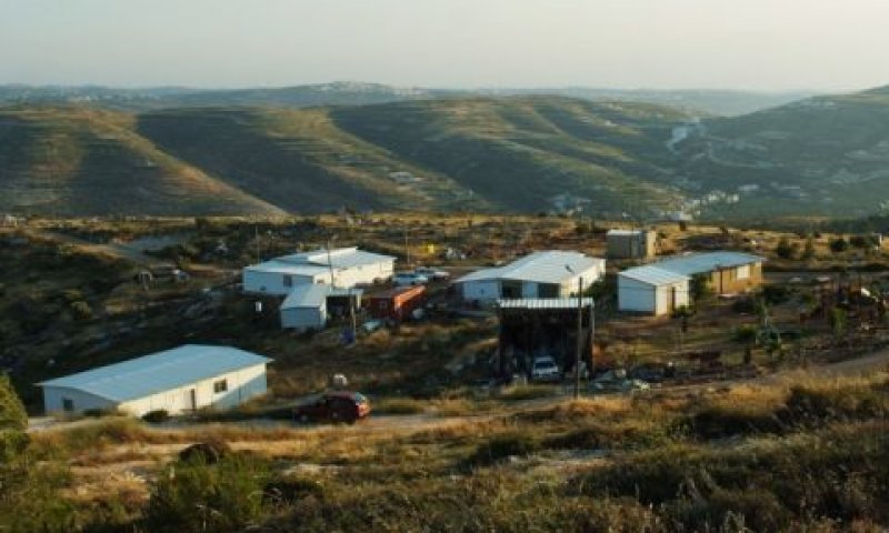 בדרך ליצהר [צילום: פלאש 90]