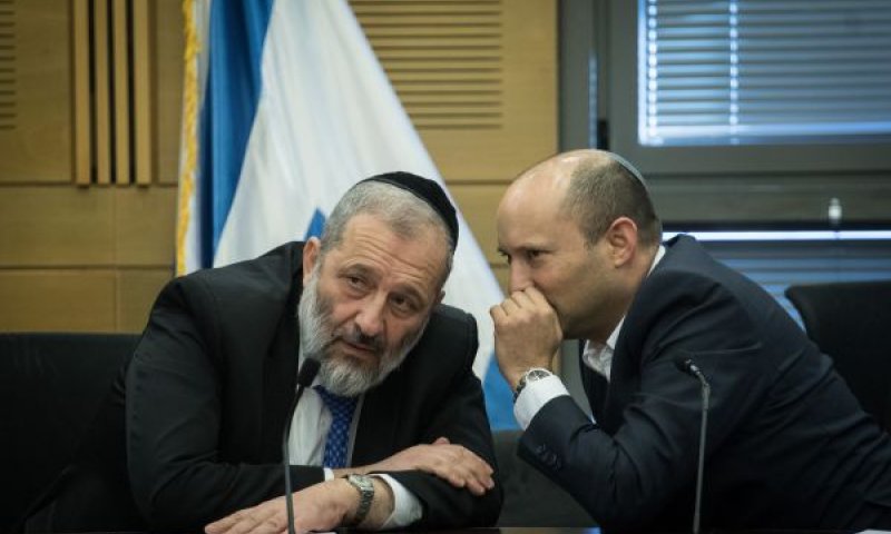 בנט ודרעי בימים אחרים [צילום: הדס פרוש/פלאש 90]