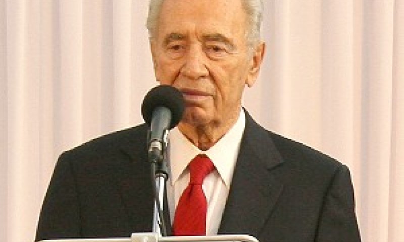 הנשיא פרס. התרגש
