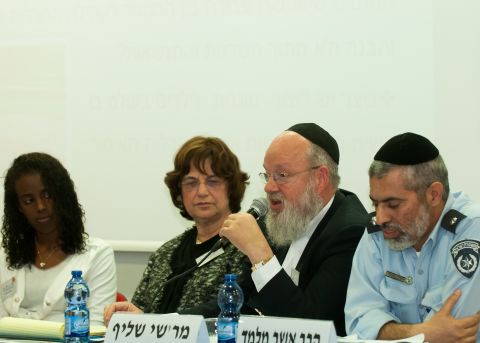 אשר מלמד, ישי שליף, בת-שבע שיינין ודבורה סולומון [צילום: דני מכליס]