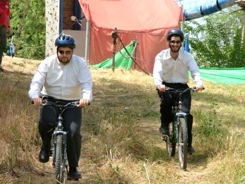 נופשים בגליל העליון. על האופניים [צילום: יח"צ]