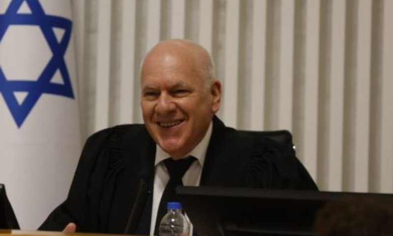 פוגלמן היום בטכס הפרישה [צילום: יוסי זמיר, דוברות הרשות השופטת]