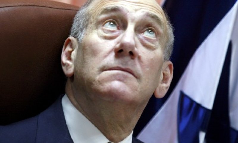 אולמרט. תמנון רב זרועות [צילום: פלאש 90]