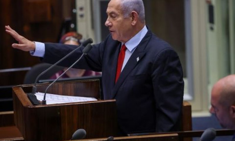 נתניהו. זה לא נאום סיכום [צילום: נועם מושקוביץ/דוברות הכנסת]