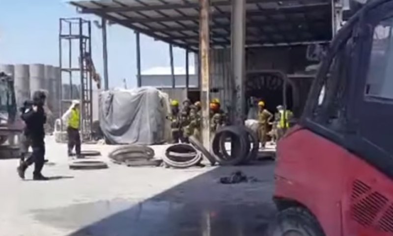 המפעל שבו נפגעו הפועלים