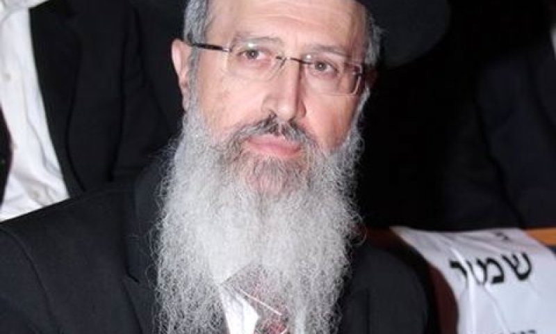 אברהם יוסף. פוסק [צילום: ויקטור מזוז, חדשות 24]