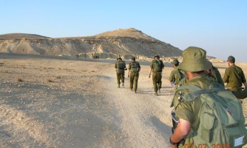 לא אותרו גורמי תחלואה בקרבת הבסיס בערד [צילום: מחלקה ראשונה]