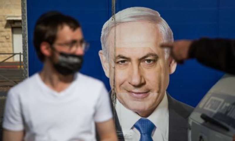 פעיל ליכוד בירושלים [צילום: שיר תורם/פלאש 90]