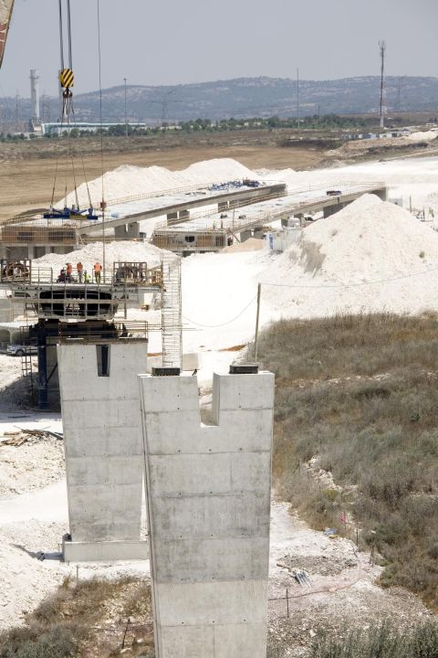 גשרי מקטעים למפתחים גדולים. יאפשרו תמונה פנורמית על הנוף