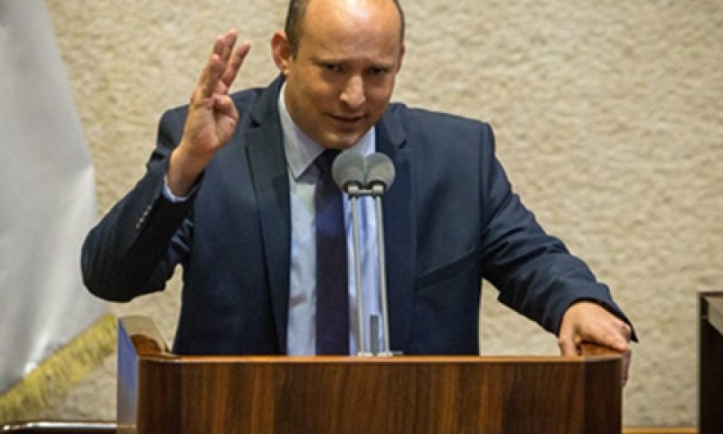 בנט. סומן כמטרה מכל הצדדים [צילום: אורן בן חקון]