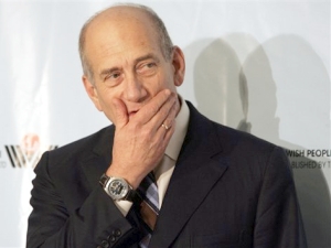 אולמרט. לחץ לקבל זכות טיעון