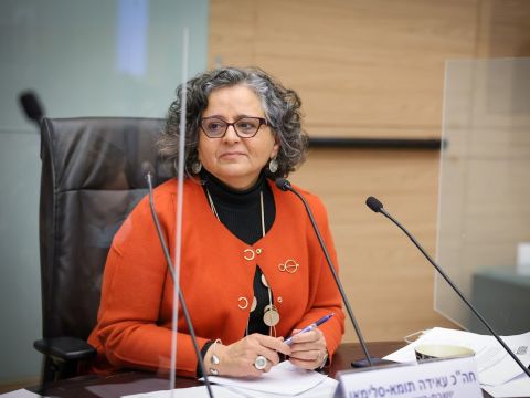 עאידה תומא סלימאן [צילום: נועם מושקוביץ/דוברות הכנסת]