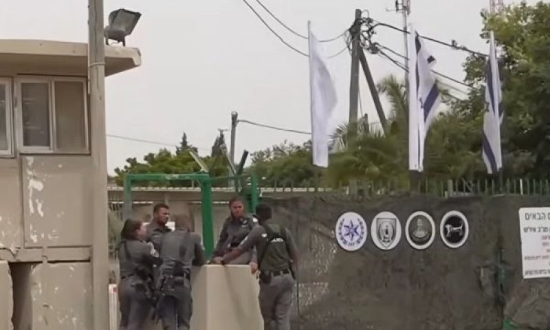 בסיס מג"ב [צילום: מן הטלוויזיה]