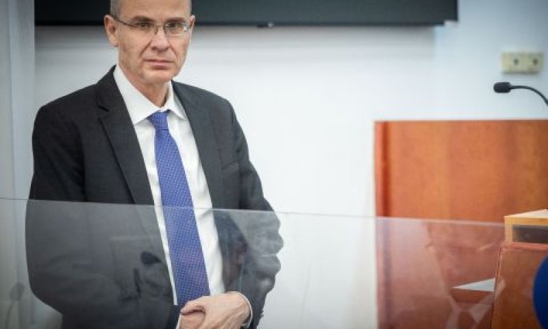 לוין היום בבית המשפט. "זכינו בנתניהו" [צילום: יונתן זינדל, פלאש 90]