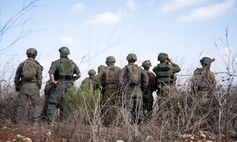 חיילי צה"ל בדרום לבנון, השבוע [צילום: דובר צה"ל]