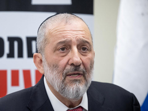 דרעי. דיון חריג [יונתן זינדל, פלאש 90]