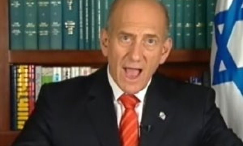 אהוד אולמרט הערב