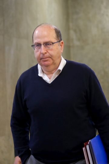 יעלון. "לא נכנס לבוץ" [צילום: פלאש 90]