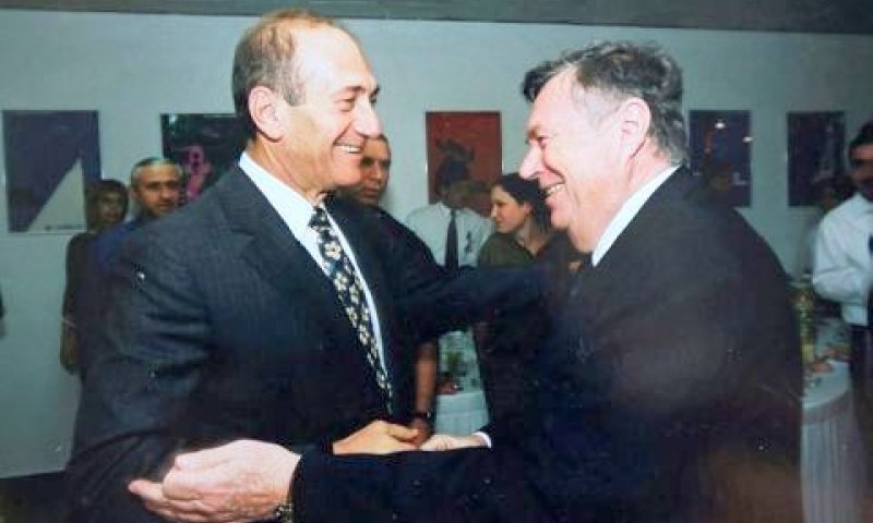 אולמרט ודכנר. לא הסכים לסייע [צילום: פלאש 90]