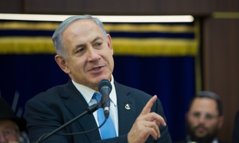 נתניהו. עם ישראל חי [צילום: יונתן זינדל, פלאש 90]