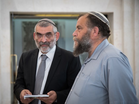 בן ארי וגופשטיין. האם תאושר החבירה [צילום: הדס פרוש, פלאש 90]