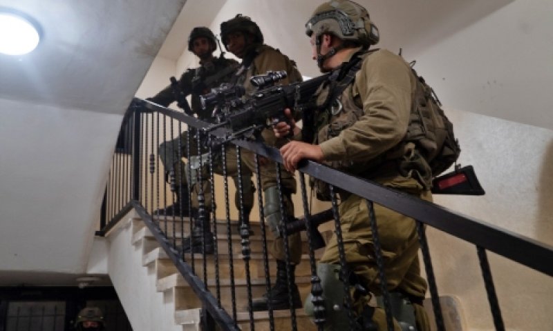 כוחות צה"ל, הלילה בשכונת רפידיה בשכם [צילום: דובר צה"ל]