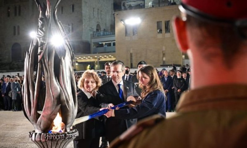 הרצוג. דור המלחמה נדרש לכתוב שיר של תקווה [צילום: קובי גדעון/לע"מ]