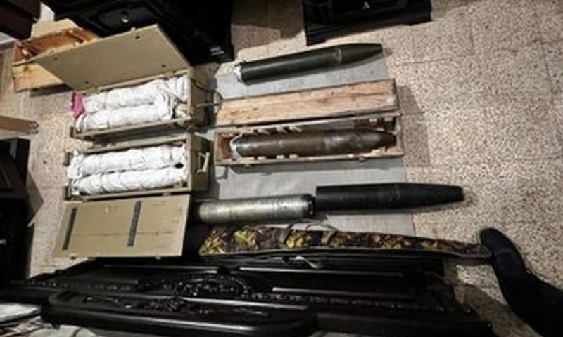 הרקטות שצבא לבנון איתר [צילום: צבא לבנון]