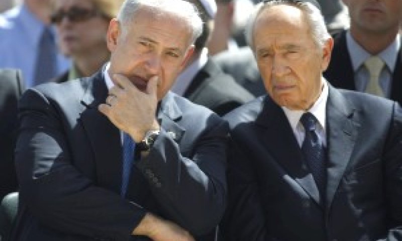 פרס, נתניהו. פגישת ריכוך