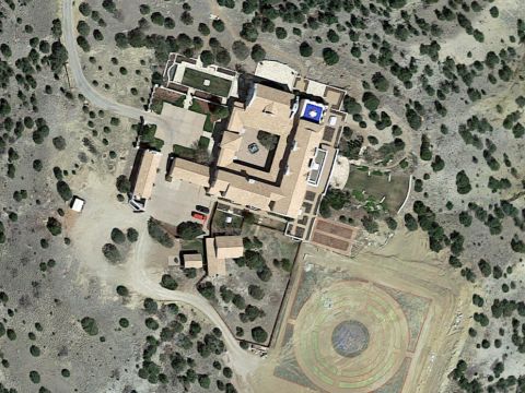 חוותו של אפשטיין בניו מקסיקו [צילום: google maps]