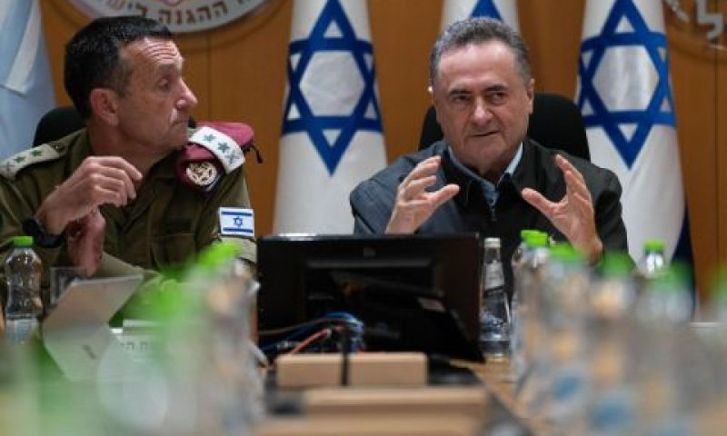 כ"ץ והלוי. איום על היציבות האזורית [צילום: אריאל חרמוני]