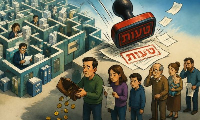 הביורוקרטיה טעתה - האזרחים שילמו
