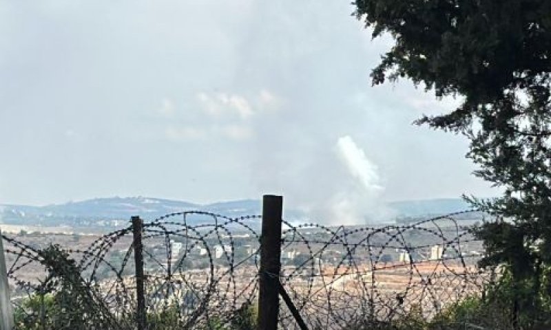 ירי טיל נ"ט לעבר עמדה של צה"ל [צילום: שימוש לפי סעיף 27א לחוק זכויות יוצרים]